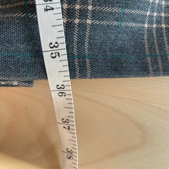 Mango Charcoal Checkered Midi Dress - Picture 11 of 11